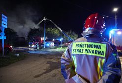 Pożar w Hajnówce. 24 zastępy straży w akcji ratunkowej