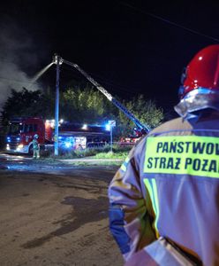 Pożar w Hajnówce. 24 zastępy straży w akcji ratunkowej
