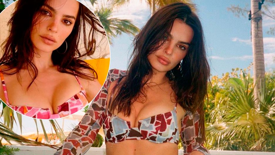 Emily Ratajkowski ma ciało stworzone do reklamowania bikini? Jej fani widzą w niej ideał
