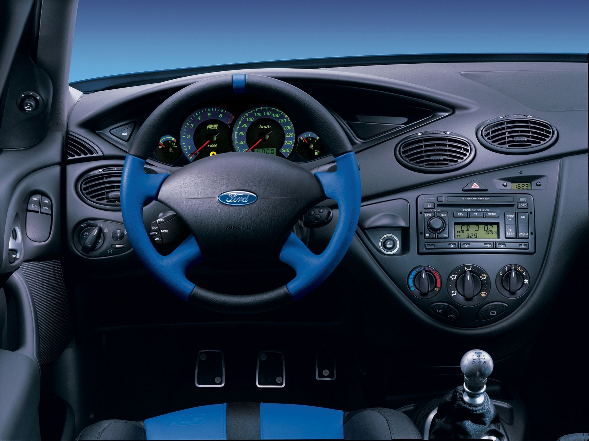 Wnętrze Ford Focus MK1