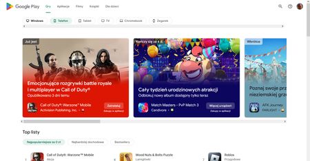 Sklep Google Play: jak usunąć urządzenie z konta?