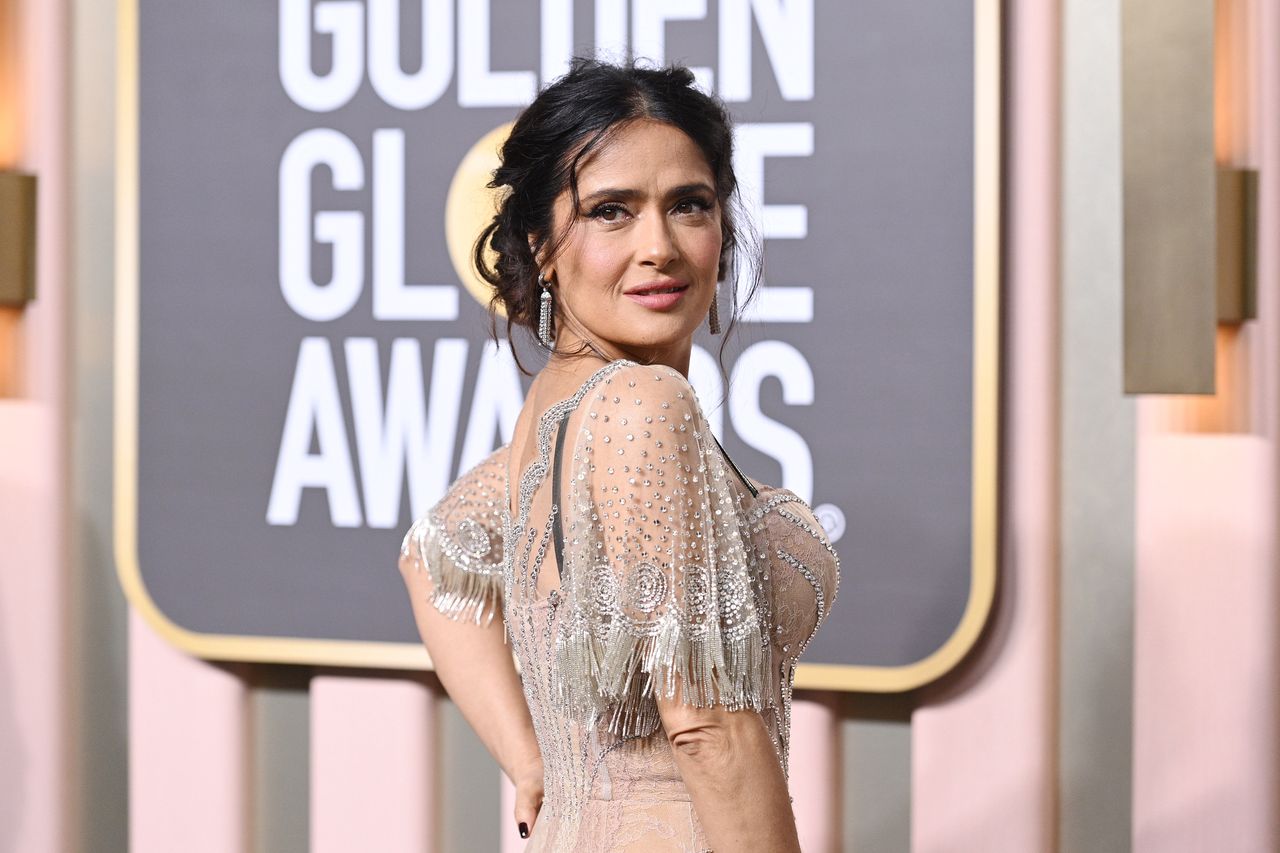 "Odmłodzona" Salma Hayek. Fani nie poznają jej na zdjęciu