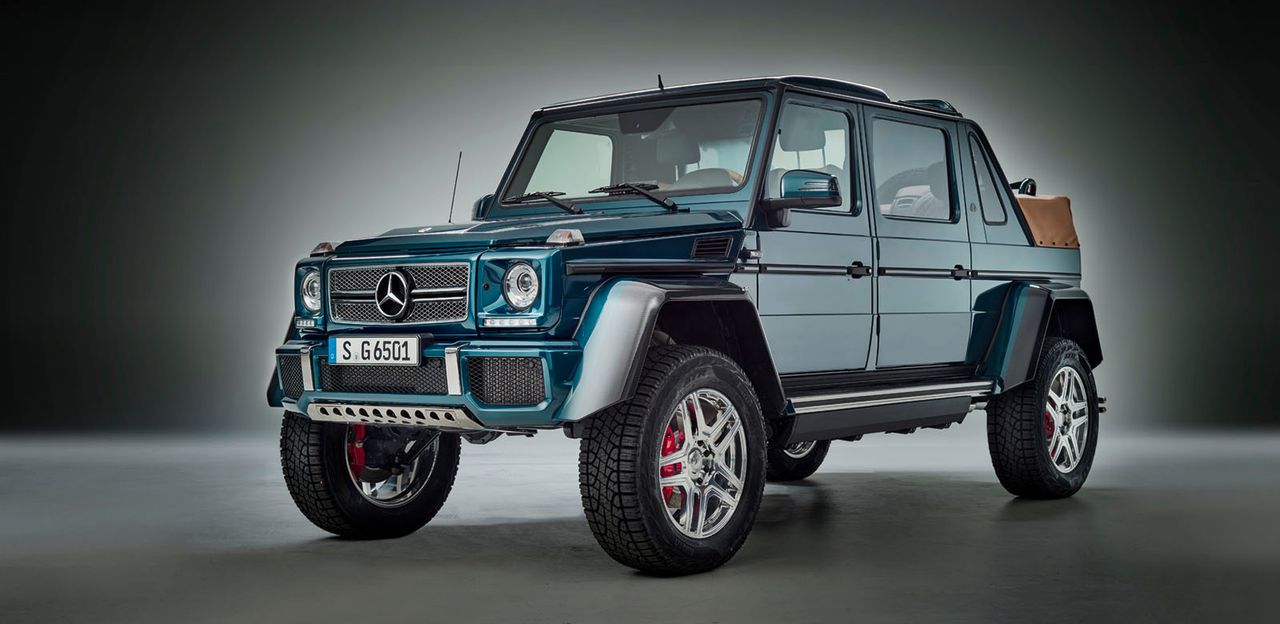 „Gelenda”, jakiej świat jeszcze nie widział - Mercedes-Maybach G 650 Landaulet