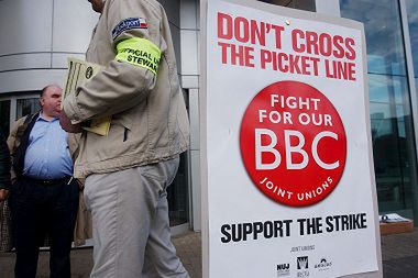 Strajk pracowników BBC
