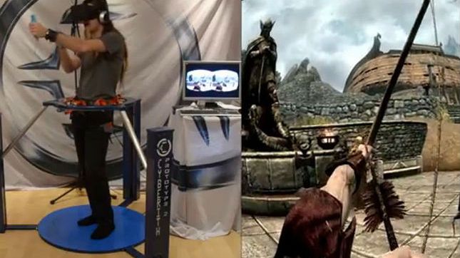 Skyrim w wirtualnej rzeczywistości. Tak jeszcze nie graliście! 1