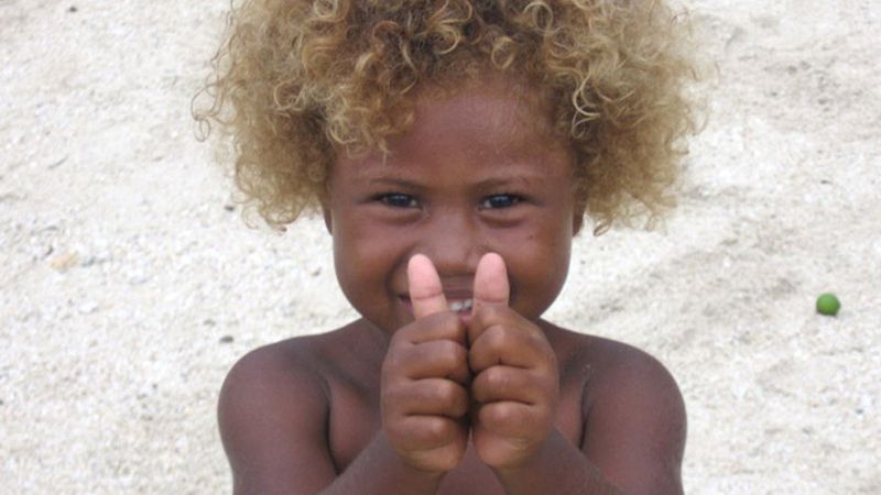 Tajemnica jasnych włosów z Wysp Salomona 1