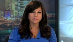 Dziennikarka dostała udaru na wizji