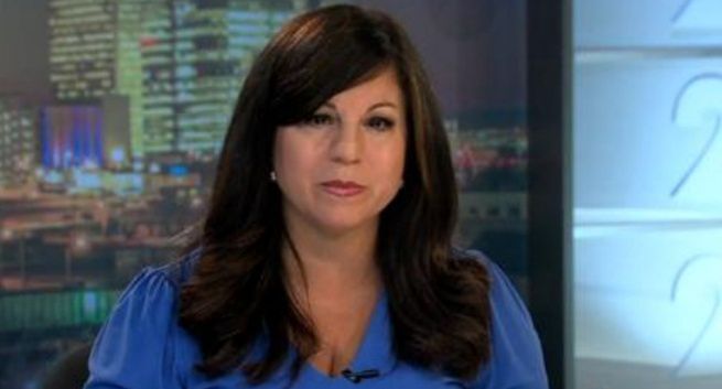 Dziennikarka dostała udaru na wizji