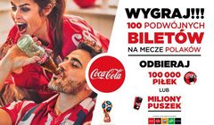Coca-Cola z mundialową loterią, rozdaje bilety na mecze Polaków, piłki i napoje