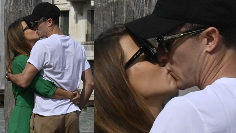 Anna Lewandowska i Robert Lewandowski NAMIĘTNIE CAŁUJĄ SIĘ na randce w Wenecji
