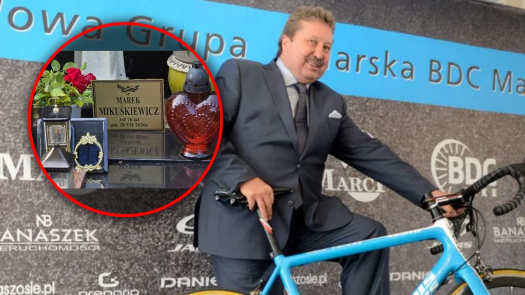 Marek Mikuśkiewicz i jego grób na Cmentarzu Północnym