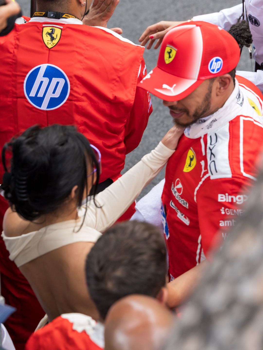 Kim Kardashian i Lewis Hamilton 