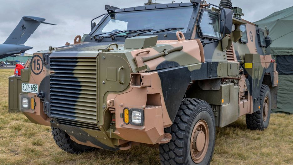 Bushmaster na służbie w armii Australii