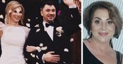 Tak Danuta Martyniuk odstroiła się na wesele syna. Błysk, złoto i cekiny!