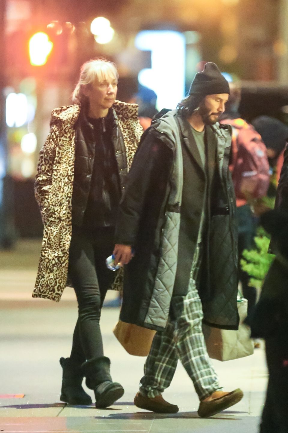 Keanu Reeves i Alexandra Grant