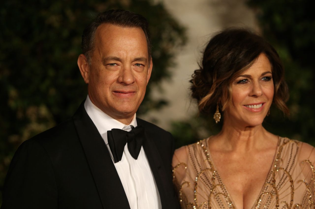 Tom Hanks i Rita Wilson 