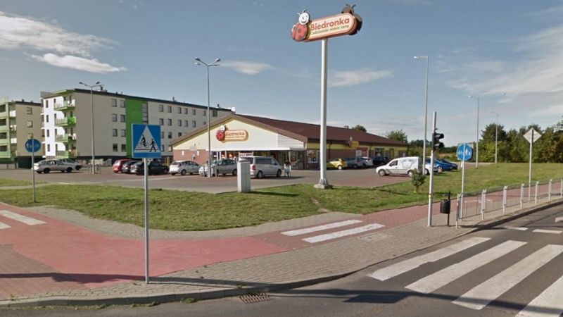 Biedronka przy ul. Gęsiej w Lublinie