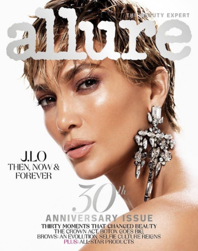 Jennifer Lopez prezentuje krótkie włosy w sesji dla "Allure" 
