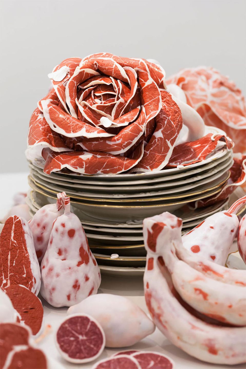 Roni Landa sfotografowała interesującą martwą naturę, zrobioną z... mięsa?! 6