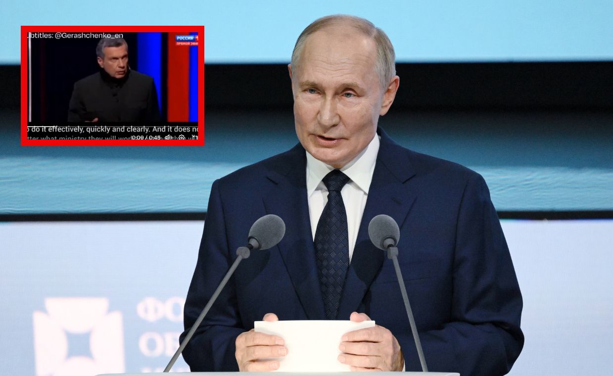 Kremlin chaos: Did Solovyov hint at Putin's resignation on air?