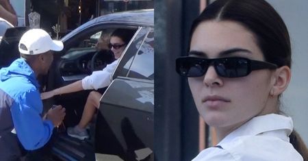 Kendall Jenner ODRZUCA zaręczyny fana na środku ulicy (ZDJĘCIA)