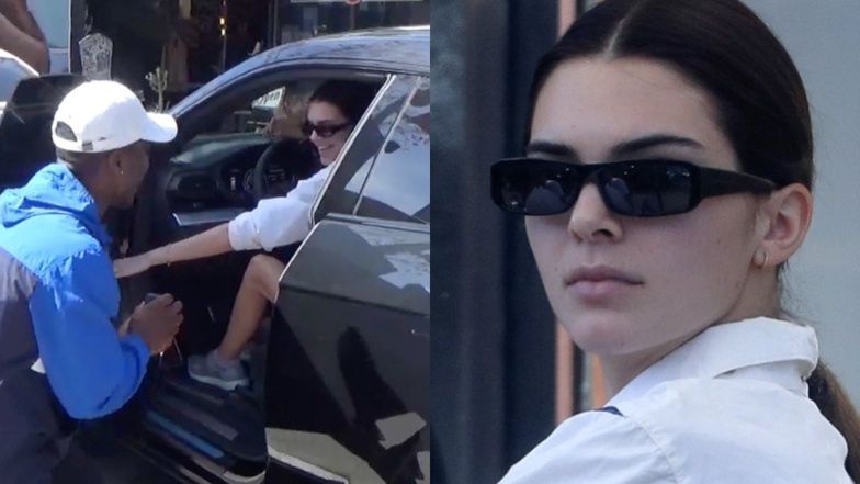 Kendall Jenner ODRZUCA zaręczyny fana na środku ulicy (ZDJĘCIA)
