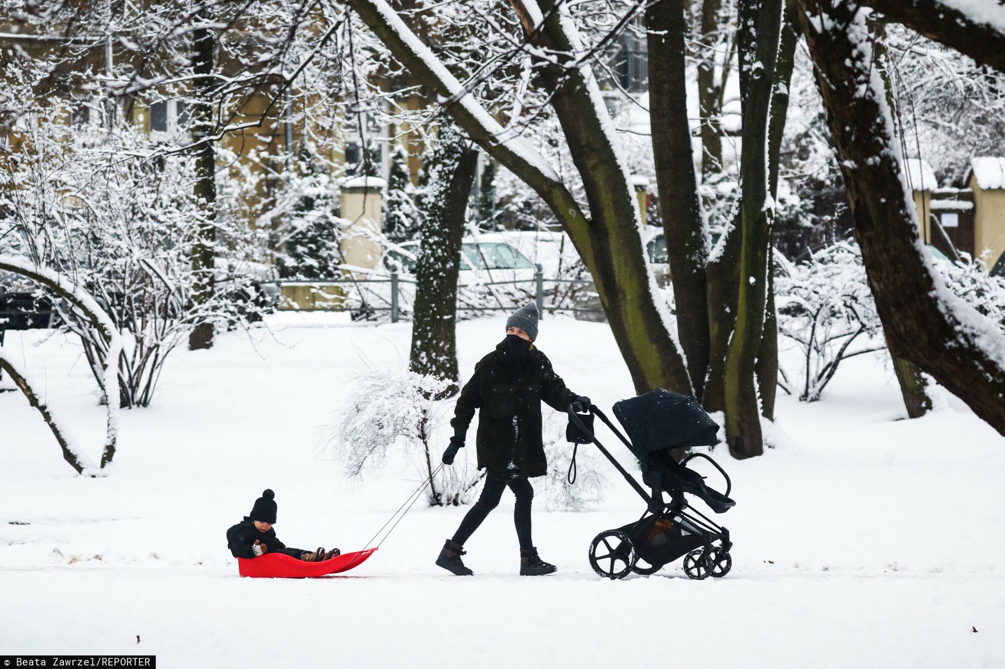 Pogoda. Białystok zasypany śniegiem