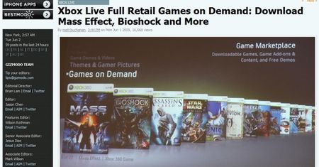 Bioshock i Mass Effect na żądanie