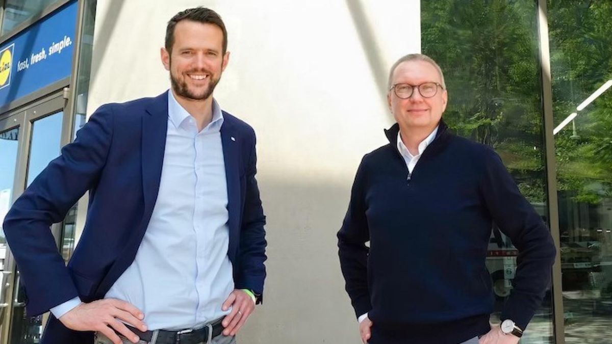 Michał Łagunionek (po prawej) zastąpi Johannesa Fiebera (po lewej)