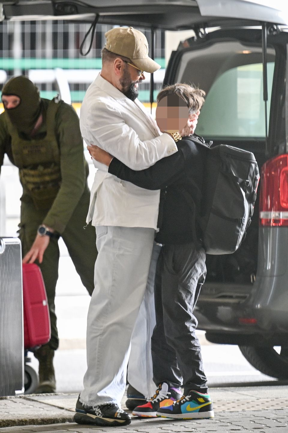 Krzysztof Rutkowski z synem