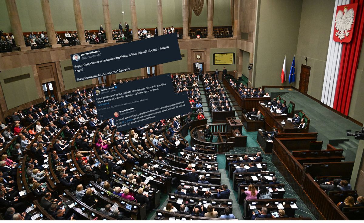 Sejm głosował ws. projektów dot. zmian przepisów aborcyjnych