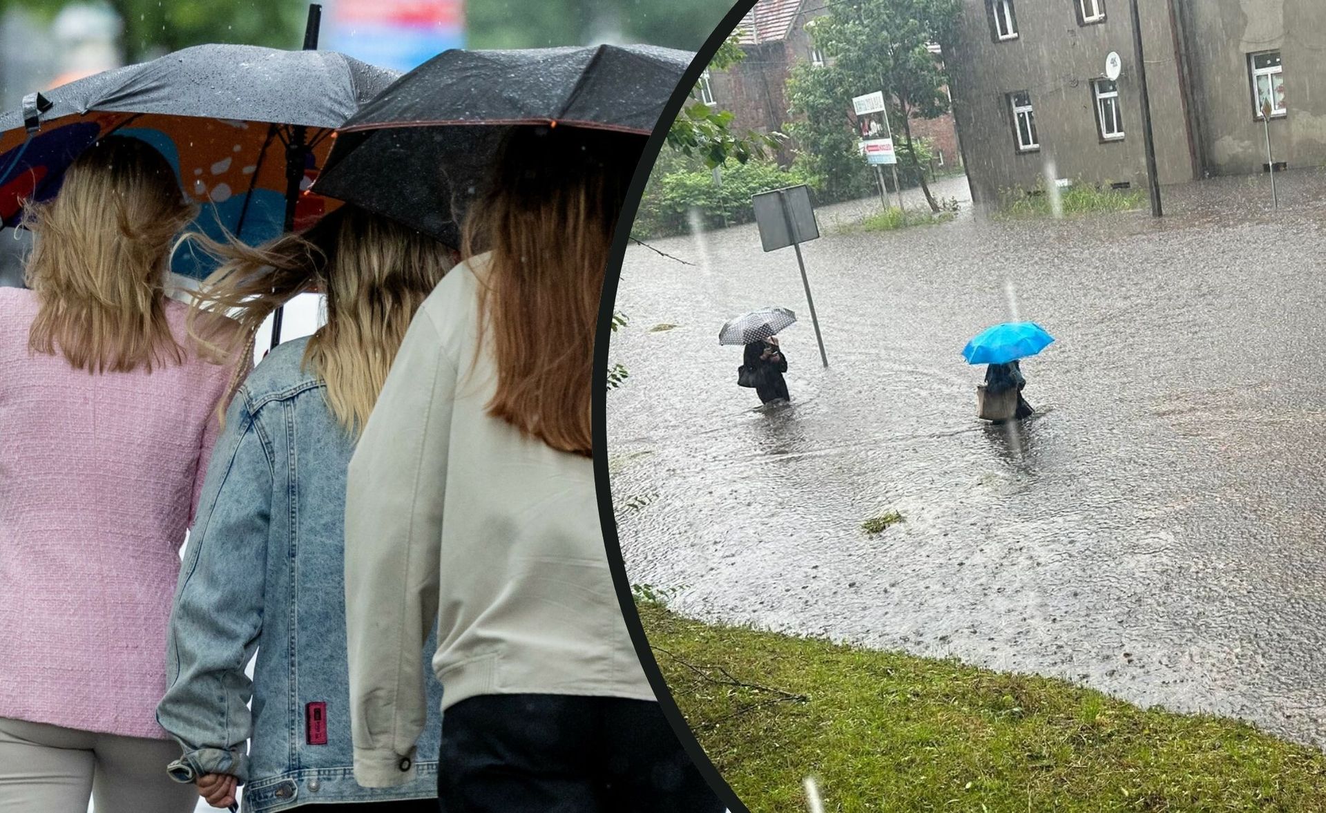 Deszczowe apokalipsy: Ulice Śląska zamienione w rzeki!