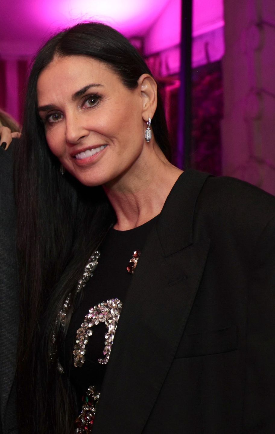Sandra Bullock i Demi Moore na imprezie przed Oscarami