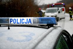 Wypadek autobusu i szkolnego busa koło Oleśnicy