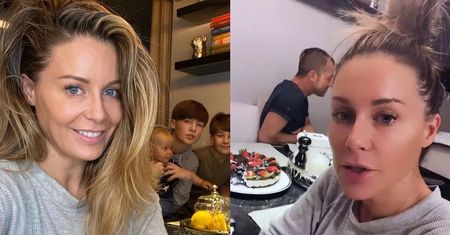 Małgorzata Rozenek chwali się wizytą brata. Fanki: "BRAD PITT JAK ŻYWY" (FOTO)