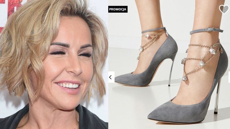 Blanka Lipińska zaprojektowała szpilki