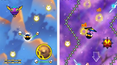 Parachute Ninja - niesamowita gra dla wielbicieli Doodle Jump 1