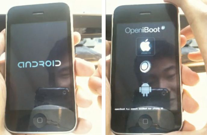 Android na… iPhonie!
