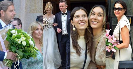 Znani goście na ŚLUBIE MICHAŁA KONDRATA: Wojciech Modest Amaro z żoną, Ida Nowakowska, Anna Popek… (ZDJĘCIA)
