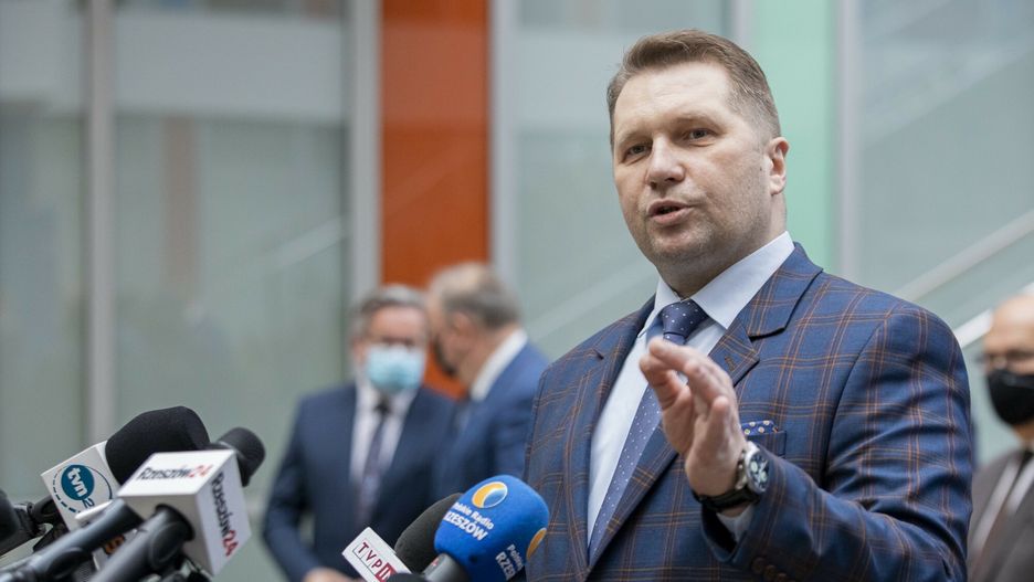 Minister edukacji i nauki Przemysław Czarnek