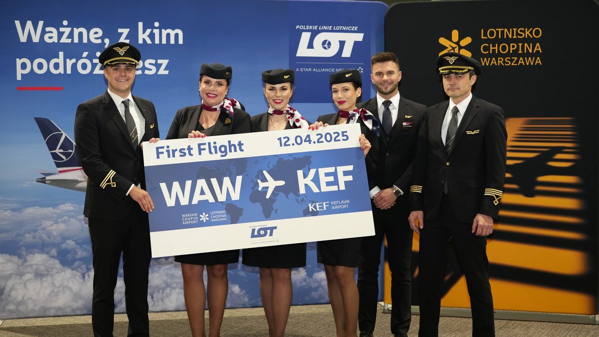 Nowe połączenie LOT-u z Warszawy na Islandię wystartowało