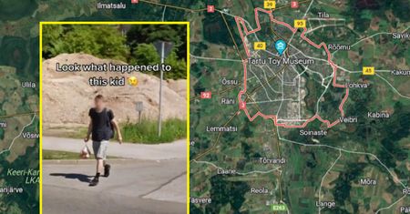 Miliony internautów współczuje chłopcu. Wszystko nagrał pojazd Google