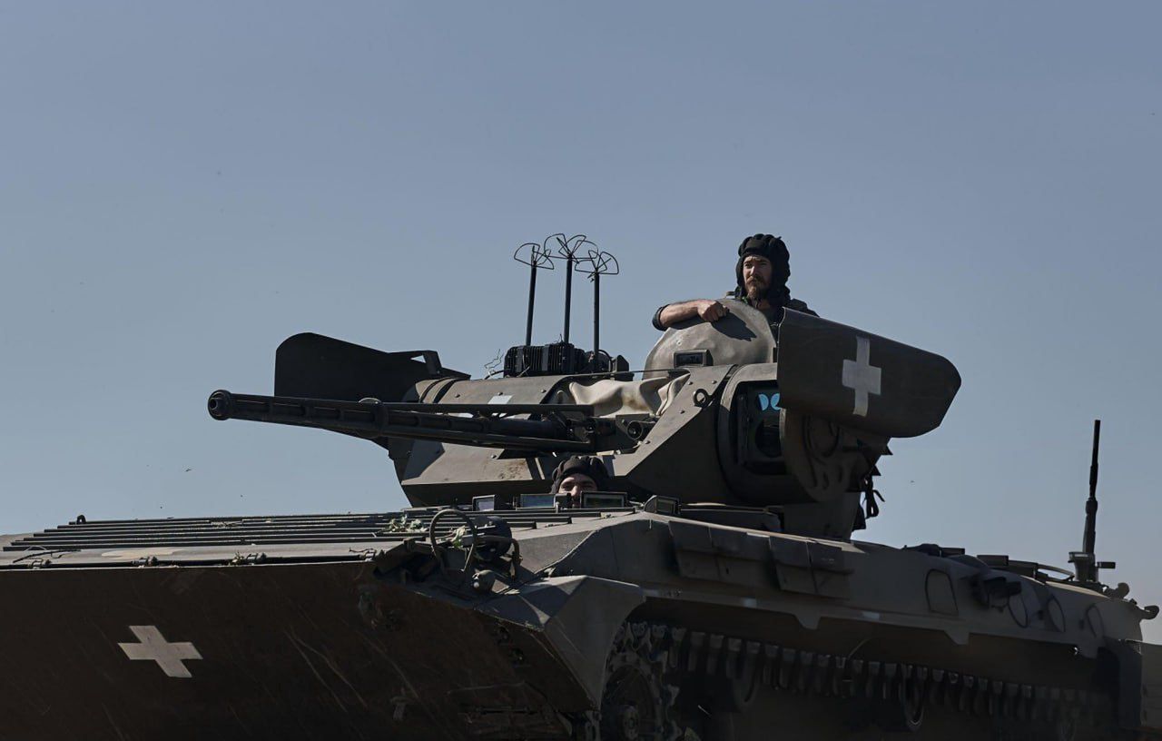 BMP-1TS somewhere near Pokrowsk.