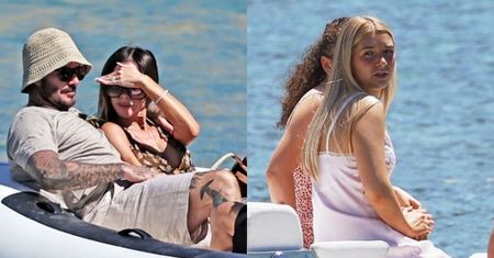 David i Victoria Beckhamowie relaksują się na JACHCIE z 14-letnią córką i resztą rodziny. Tacy to pożyją? (ZDJĘCIA)