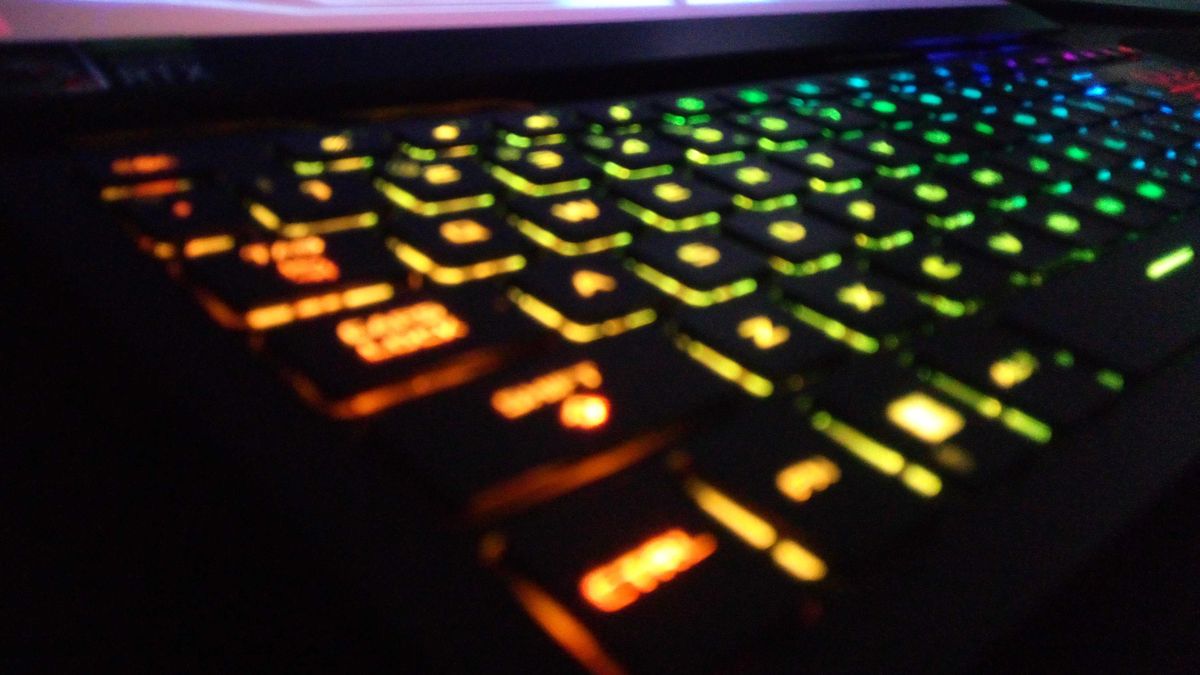 klawiatura, laptop, pc