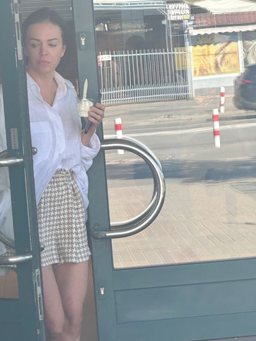 Anna Wendzikowska na lodach