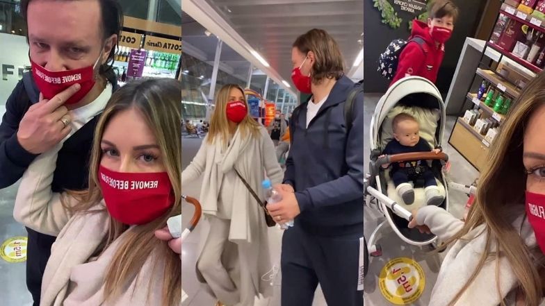 Małgorzata Rozenek pozdrawia z lotniska przed rodzinną wyprawą: "Lecimy BARDZO DALEKO" (ZDJĘCIA)