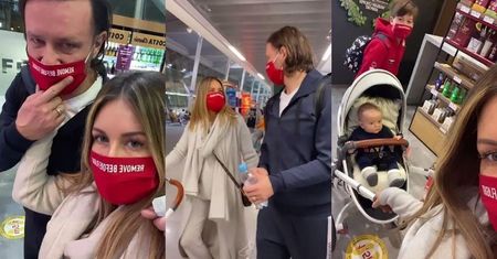 Małgorzata Rozenek pozdrawia z lotniska przed rodzinną wyprawą: "Lecimy BARDZO DALEKO" (ZDJĘCIA)