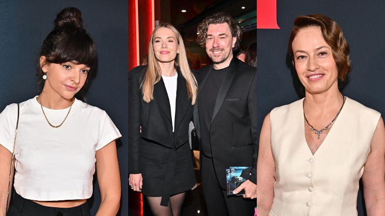 Tłum gwiazd na premierze filmu: Dębska, Różczka, Boczarska z meżem