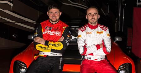 Robert Kubica wraca na tor ze swoim kolegą z WRC